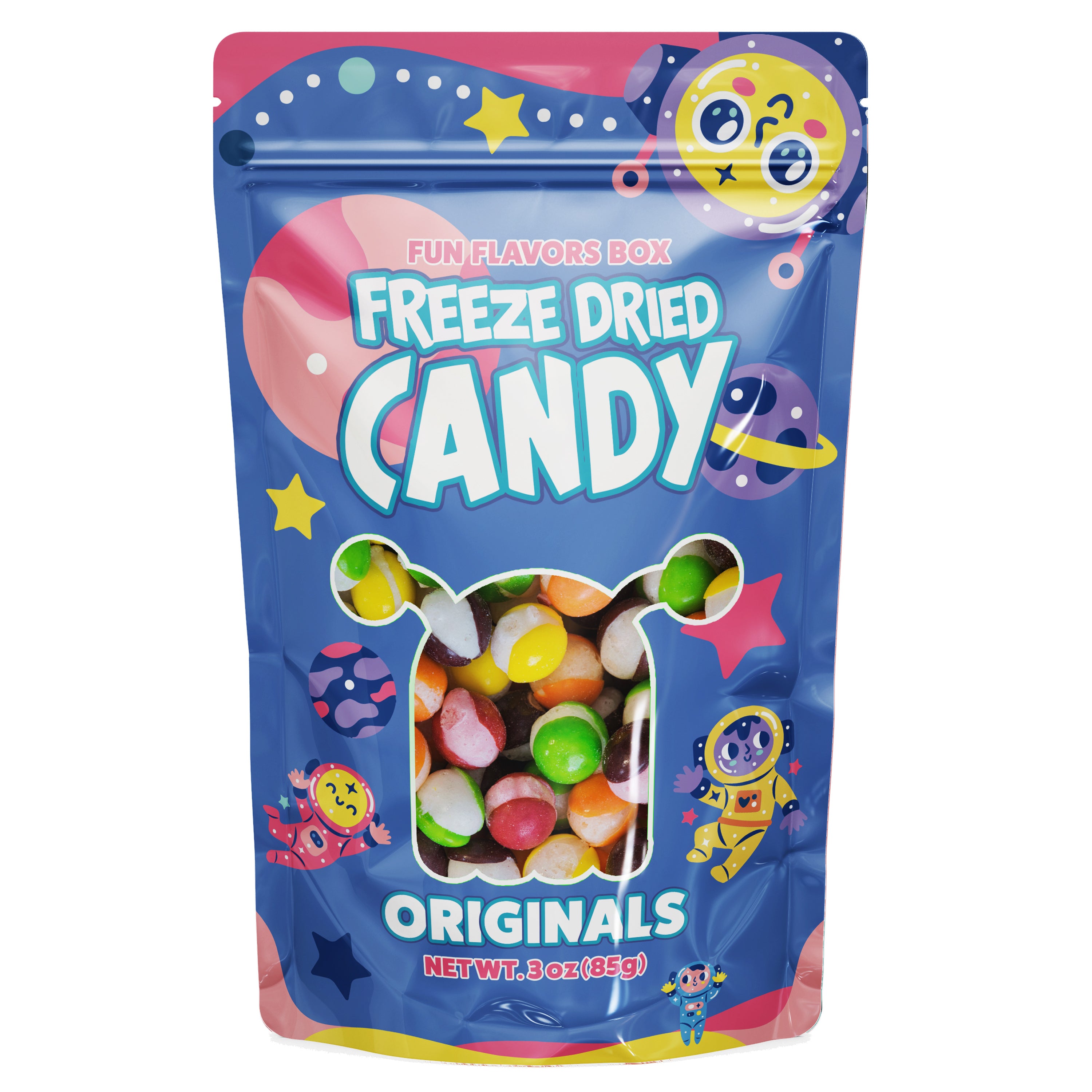 小物 candy Fun Flavors Box - Freeze Dried Candy Original Treats 3 oz