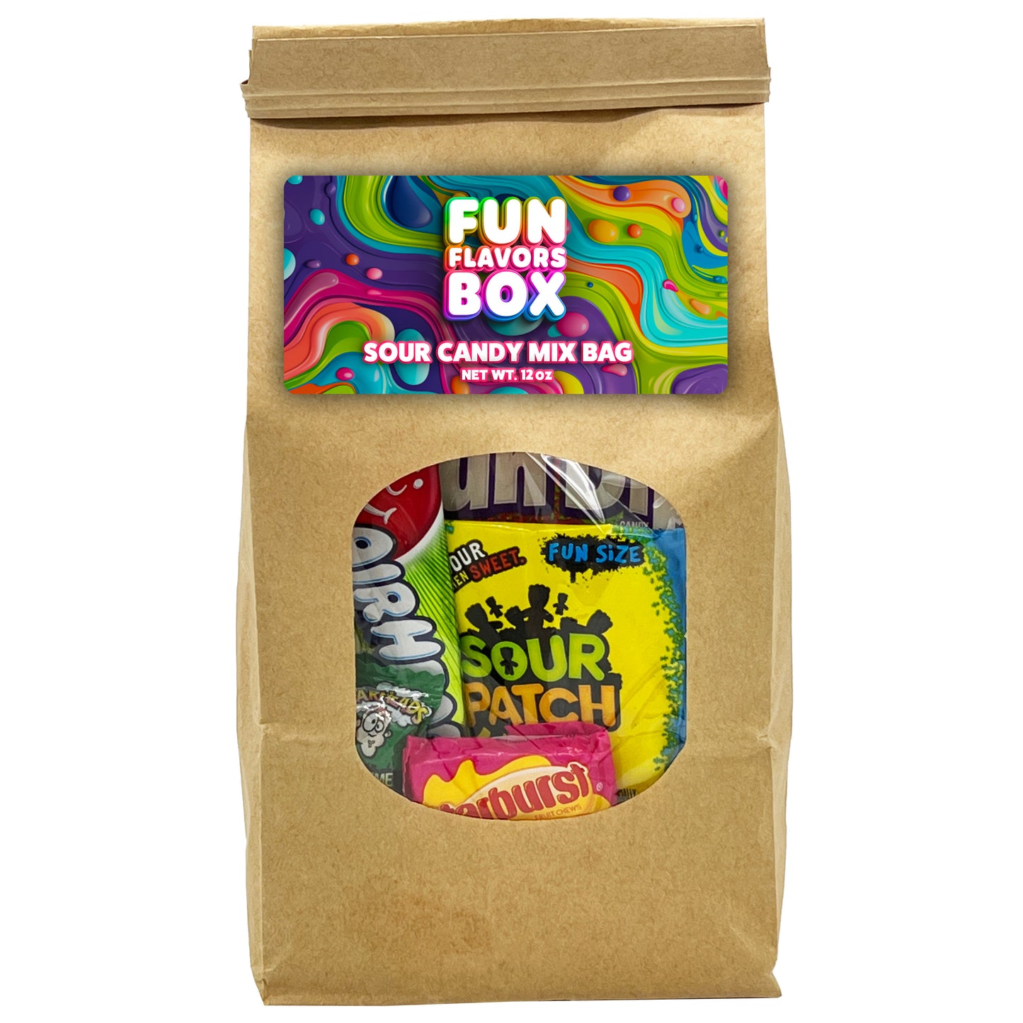 Sour Candy Mix Bag, Variety Pack, 35 Count, Birthday, Party Favors