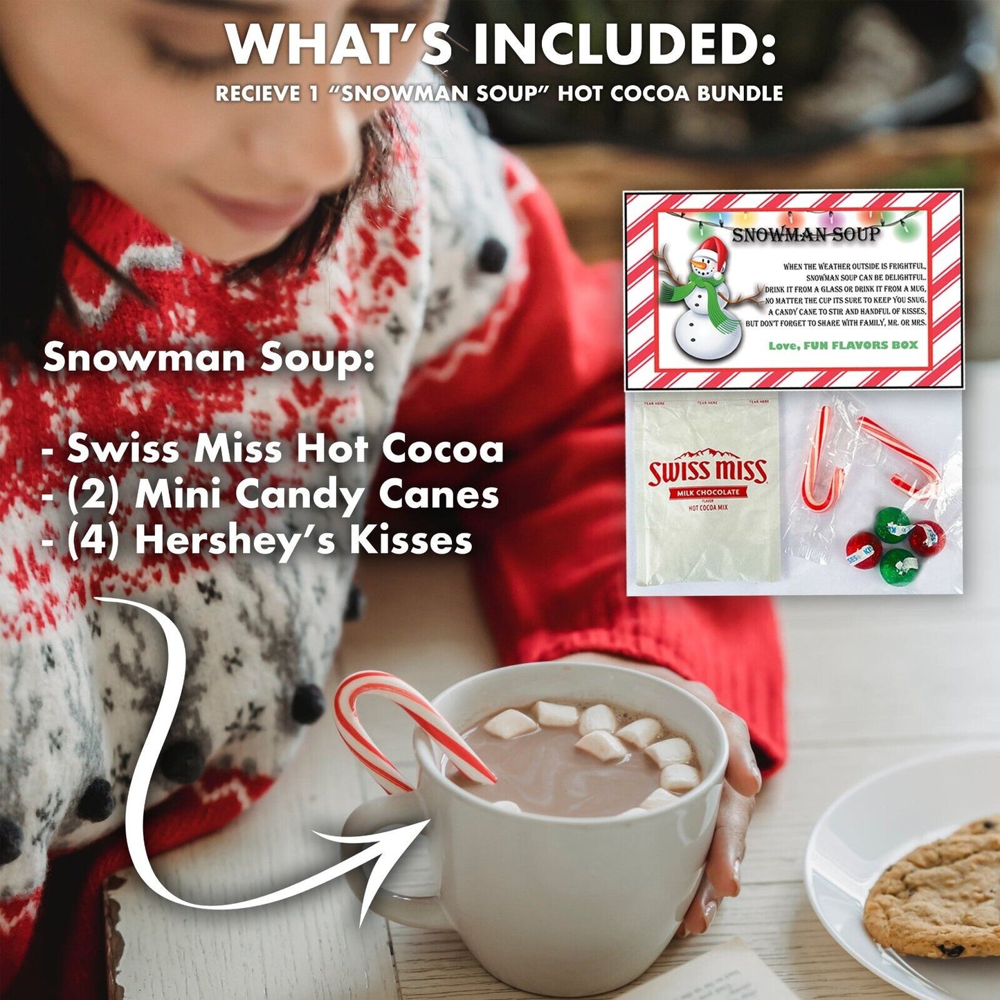 Copy of Christmas Gift Box Care Package 50 Count Variety Pack of Sweet Treats Snack Box Sampler