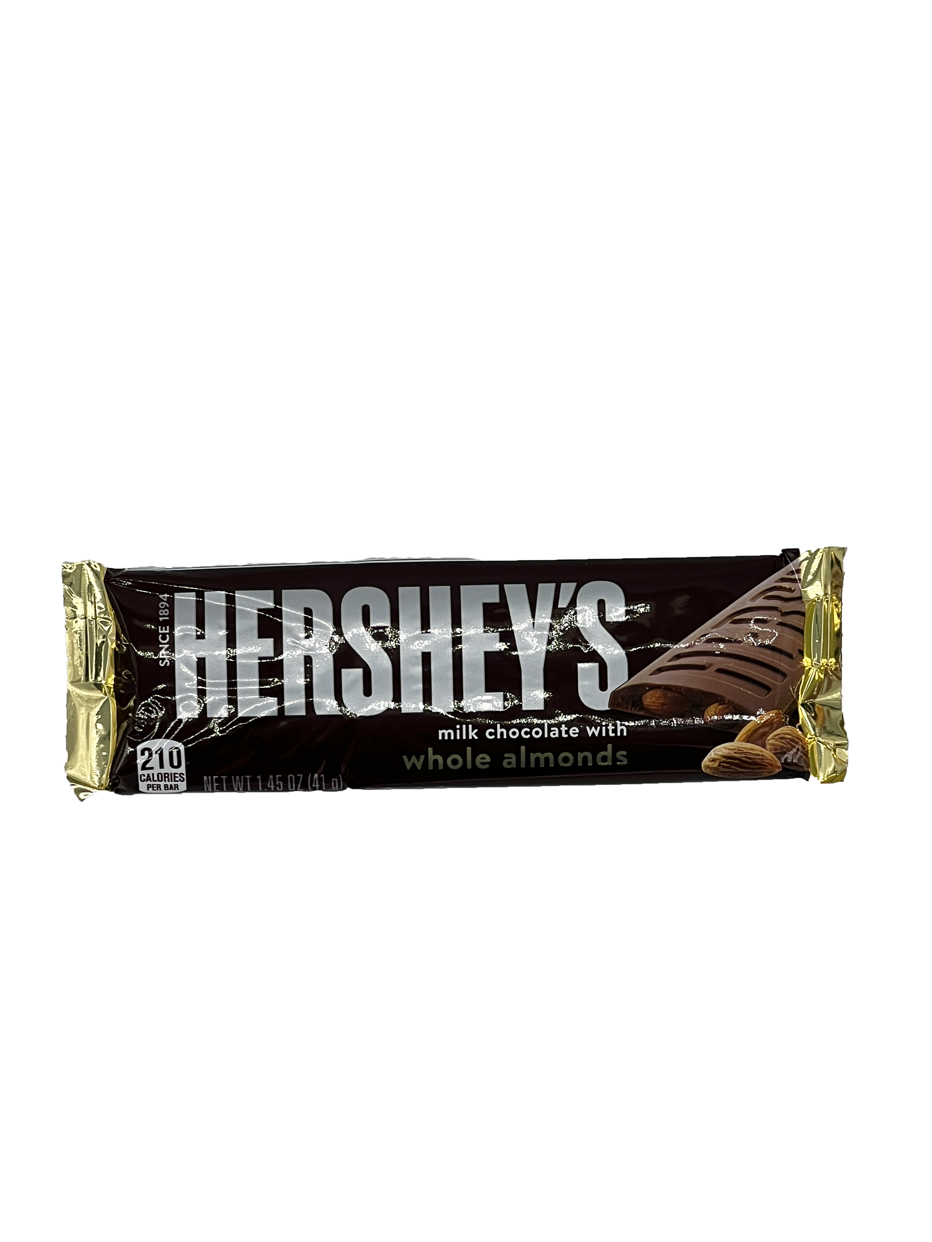 Hershey s Milk Chocolate Bar with Almonds 1.45 oz Fun Flavors Box