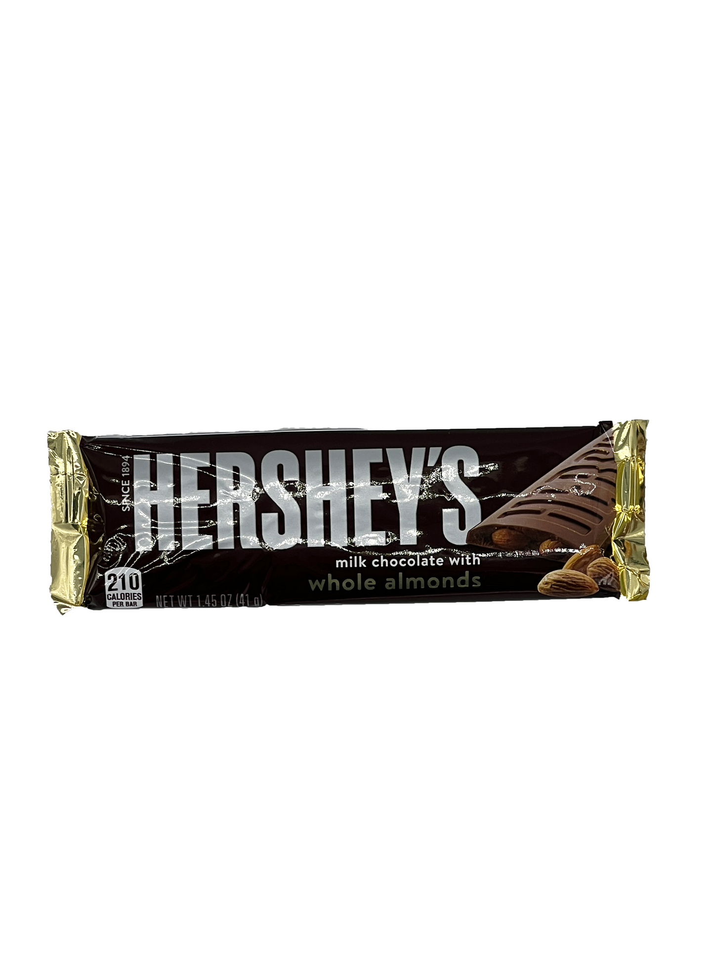 Hershey's Milk Chocolate Bar with Almonds 1.45 oz