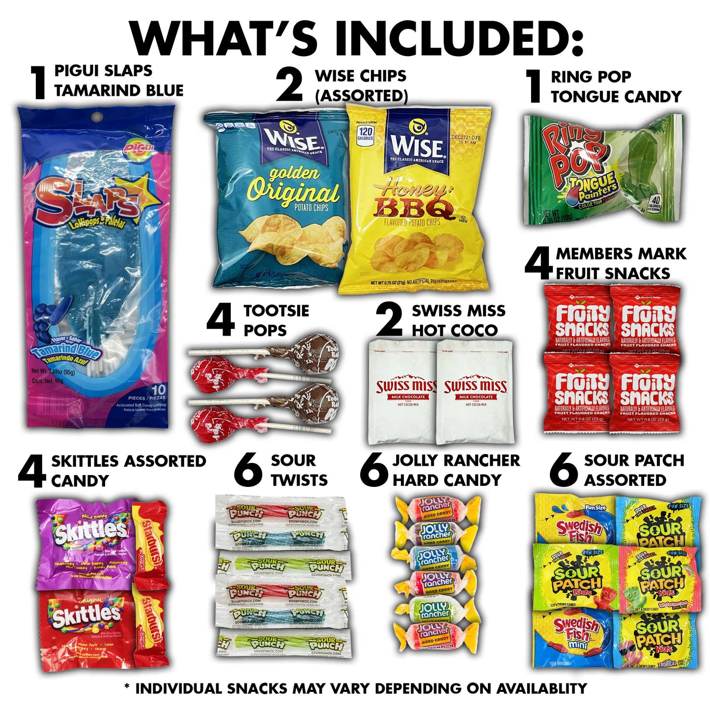 Nut Free Healthy Snacks 100 Count Snack Box Variety Pack Gift