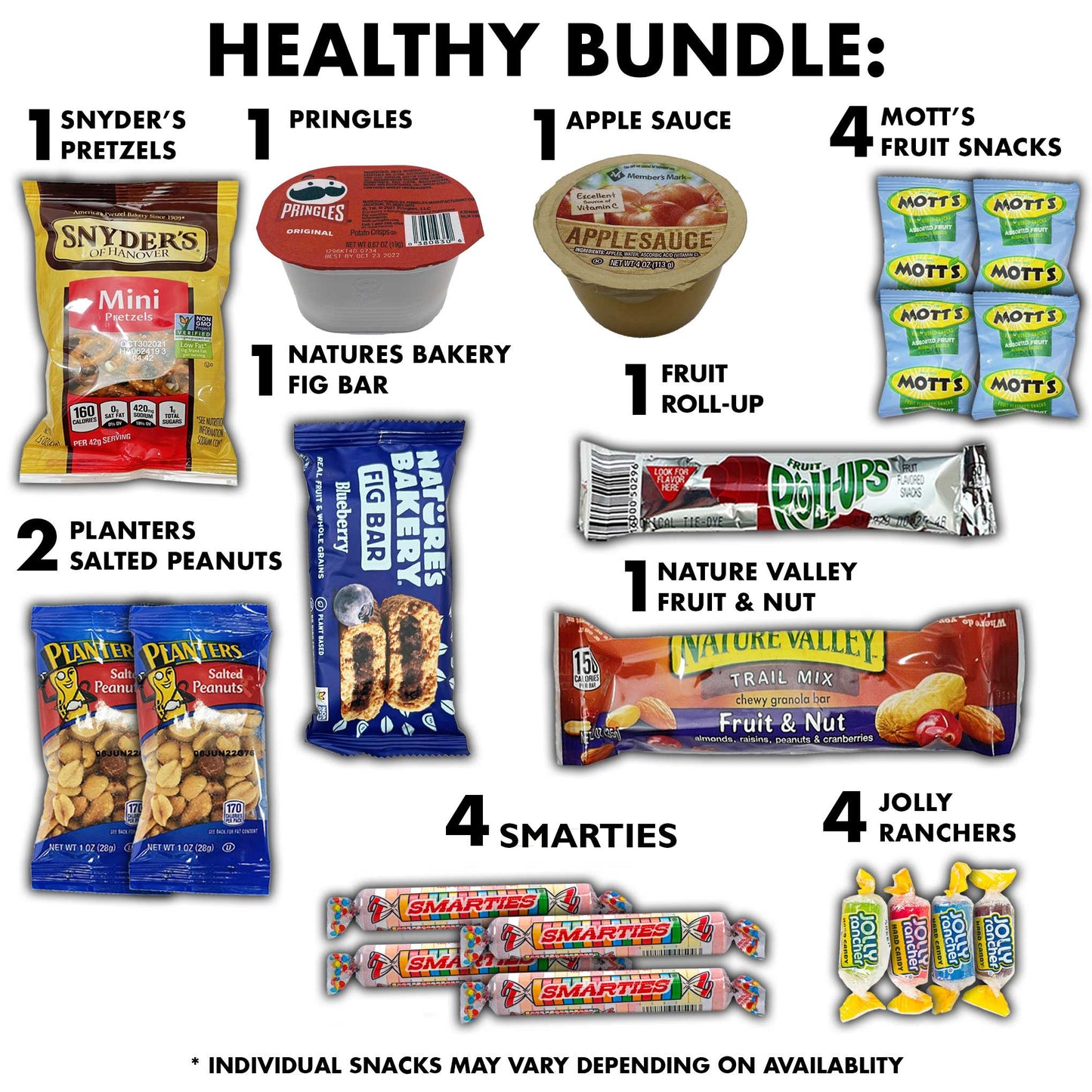 Vegan Snack Gift Box 20 Count Variety Pack Sampler