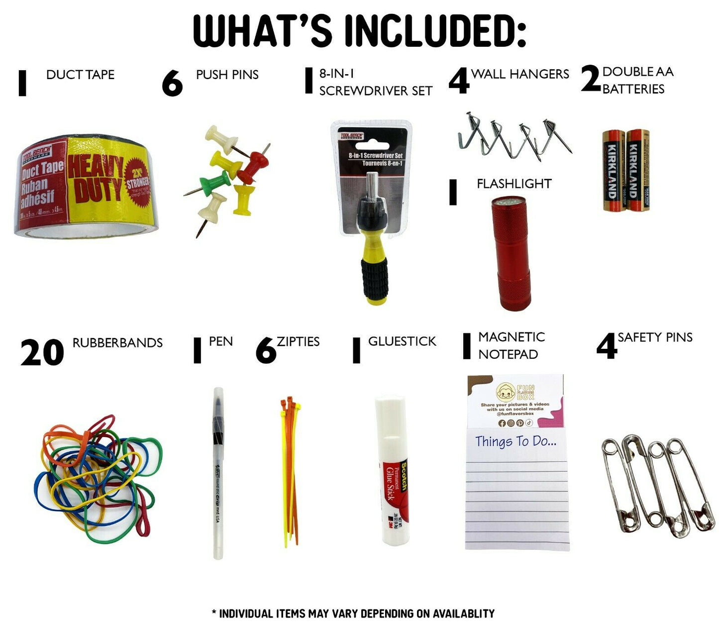 Junk Drawer Must Haves Essentials Gift Box First Apartment Gift Best Housewarming Gift Handy Items For Everyday Life
