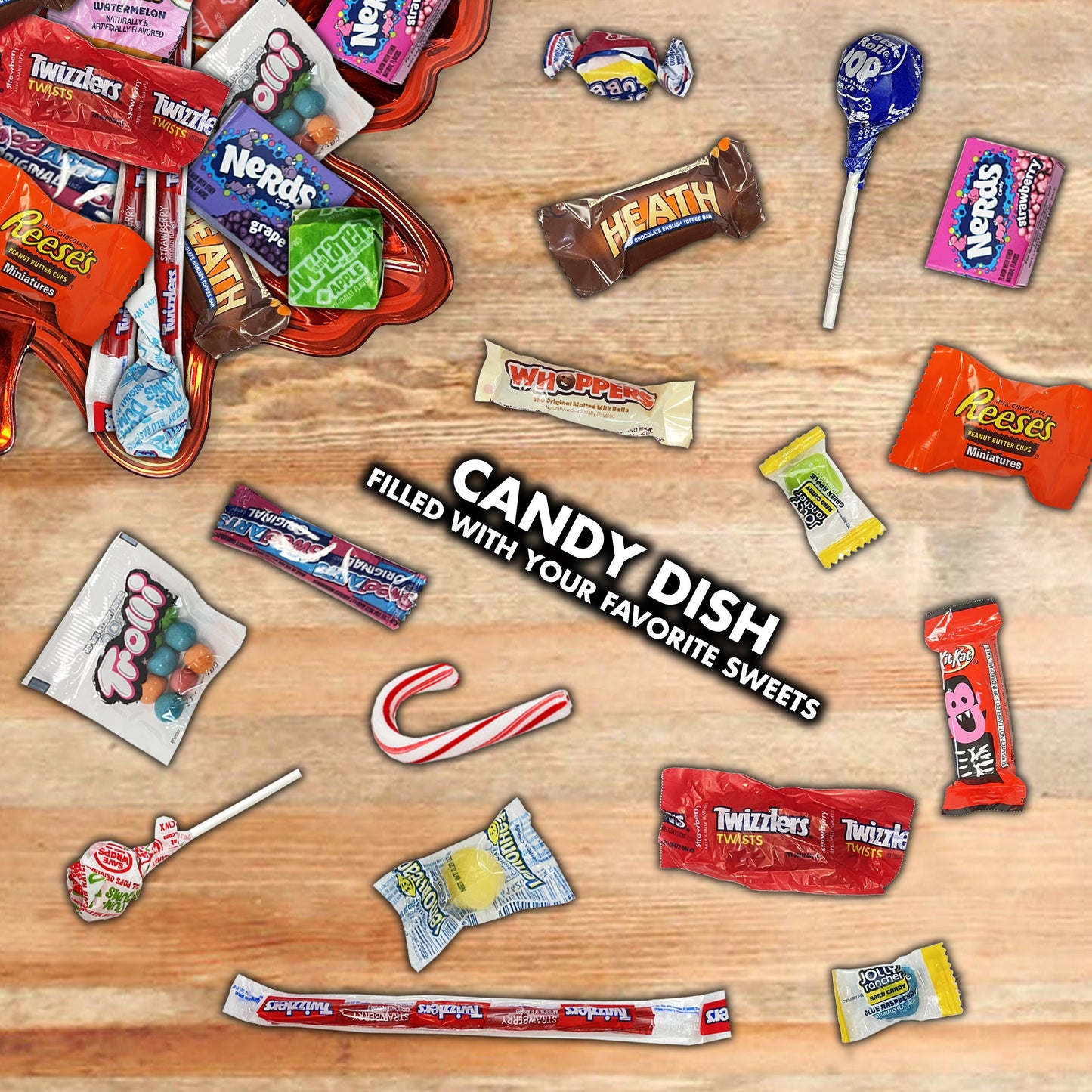 Limited Edition Fall Candy Dish Sampler 35 Count Variety Pack Chocolates, Sweets, Candies