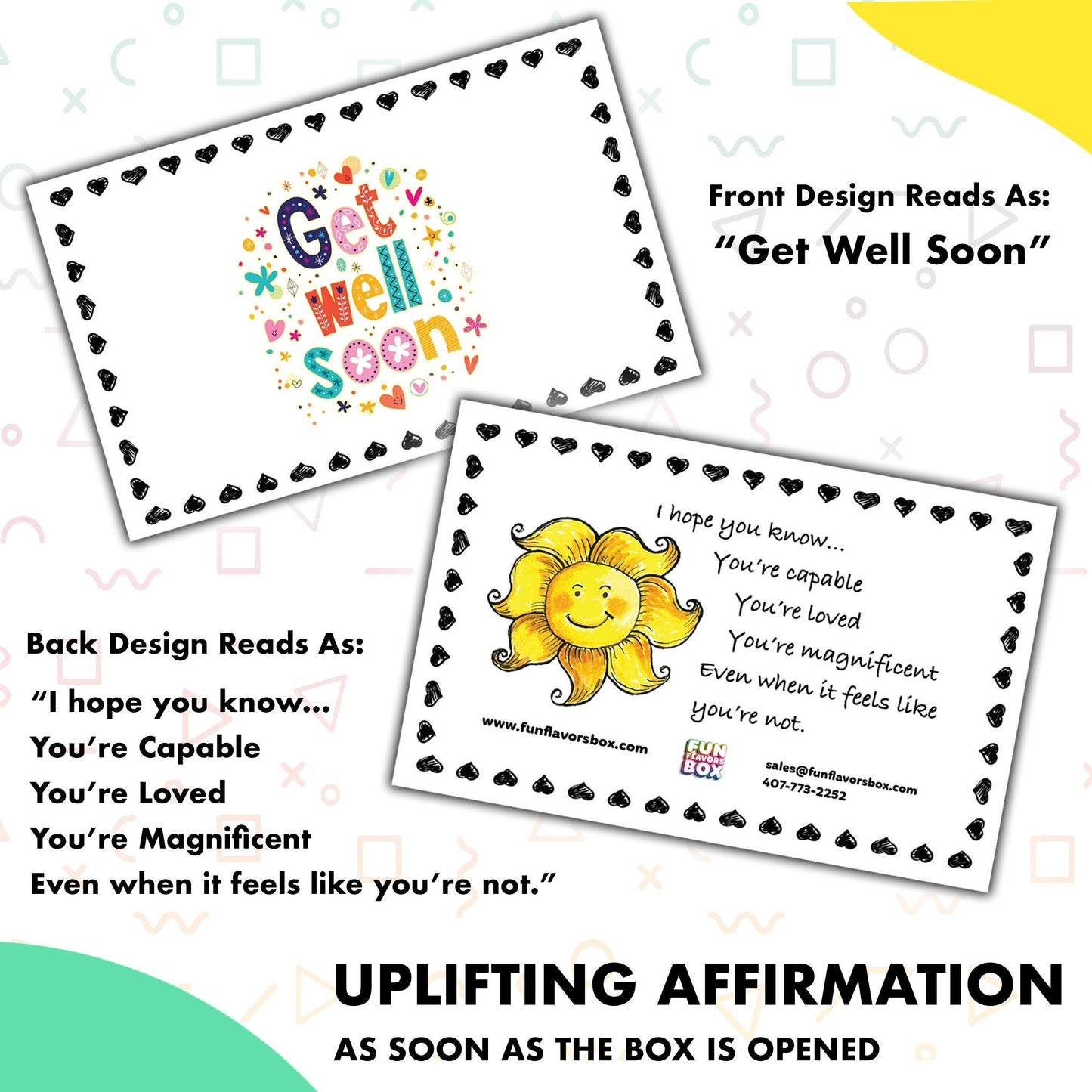 Get Well Soon Care Package Variety Pack Gift, Sending a Hug, Care Package