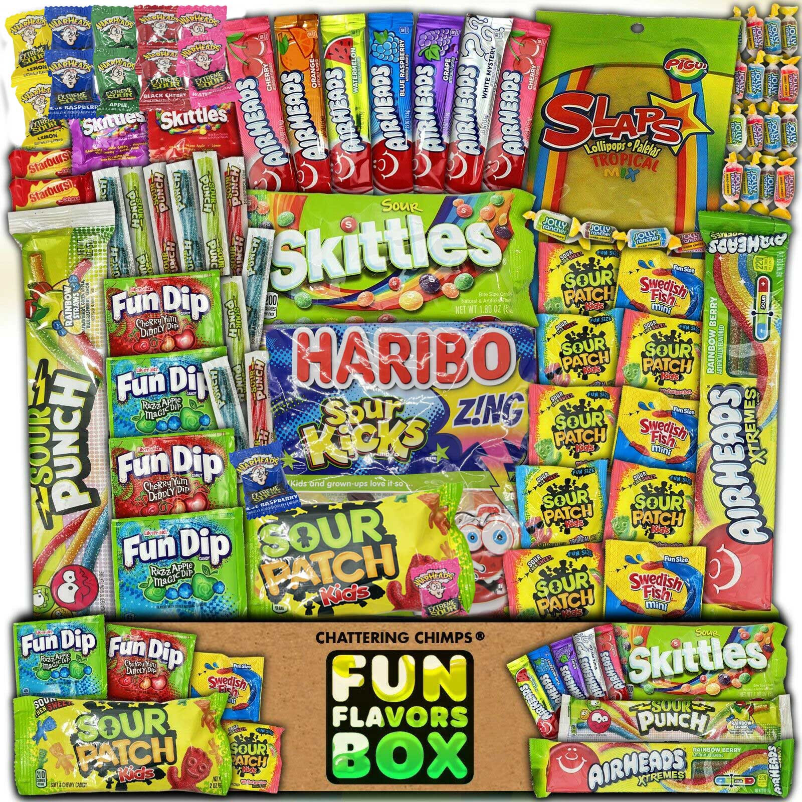 Sour Candy Fun Box, Candy Box