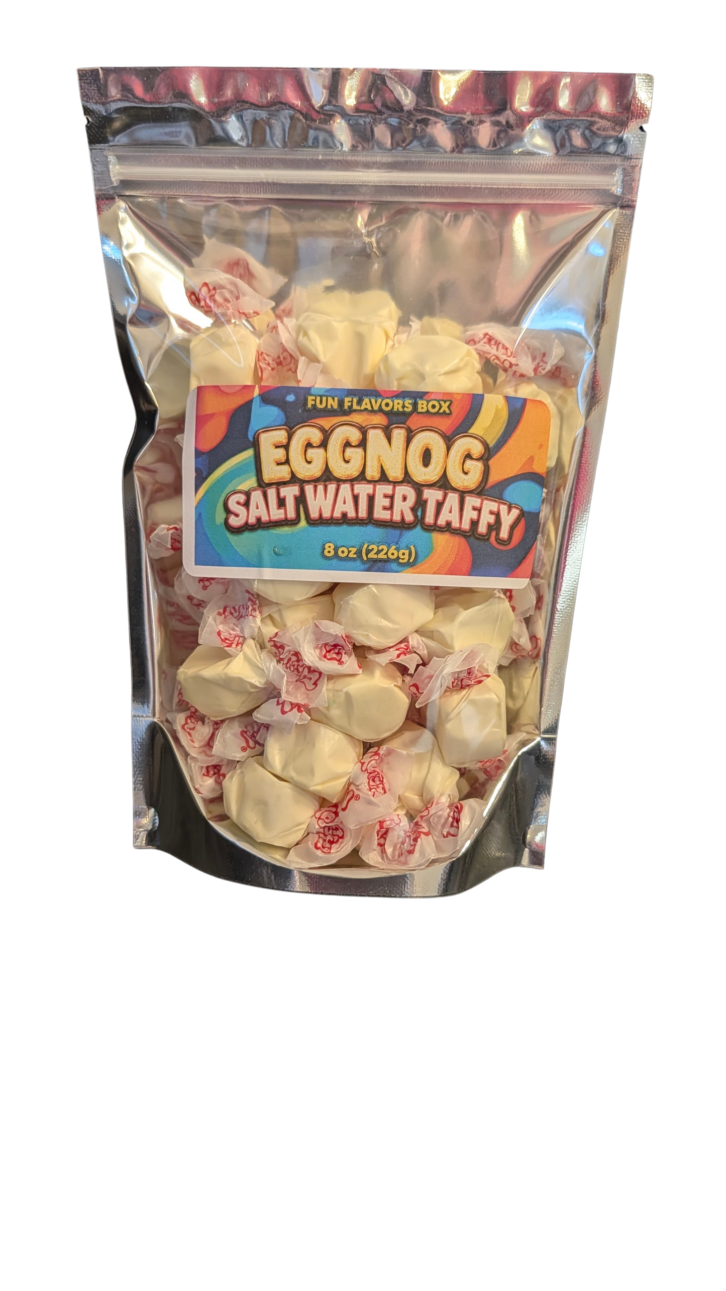 Eggnog Saltwater Taffy