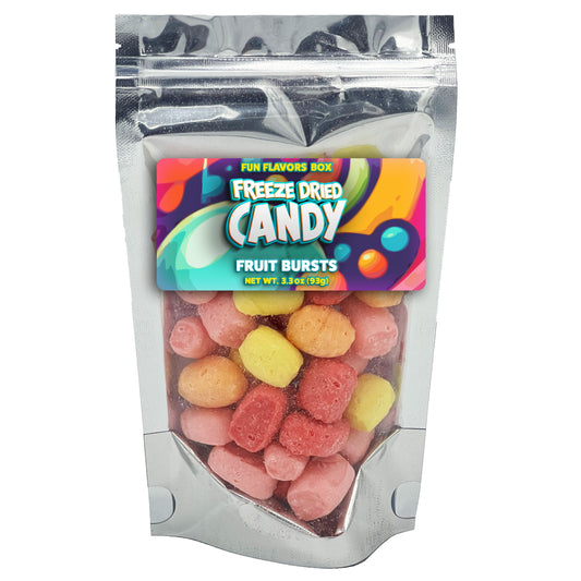Freeze Dried Candy Fruit Burst Variety Pack – Crunchy Candy Snack – Space Theme Party Favor Gift Idea