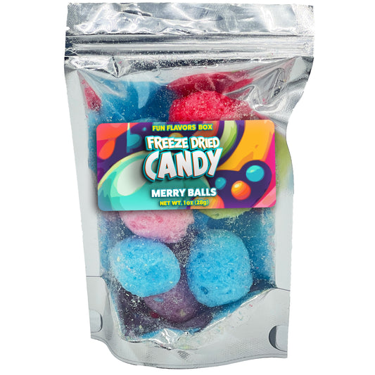 Freeze Dried Candy Merry Balls Variety Pack Crispy Treats