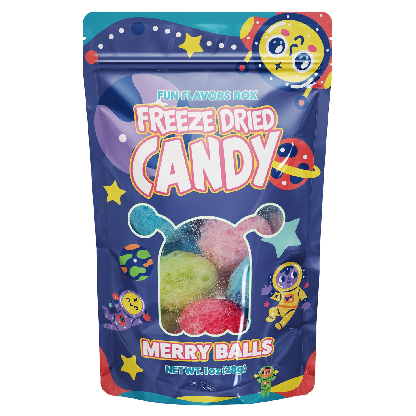 Freeze Dried Candy Merry Balls Variety Pack Crispy Treats