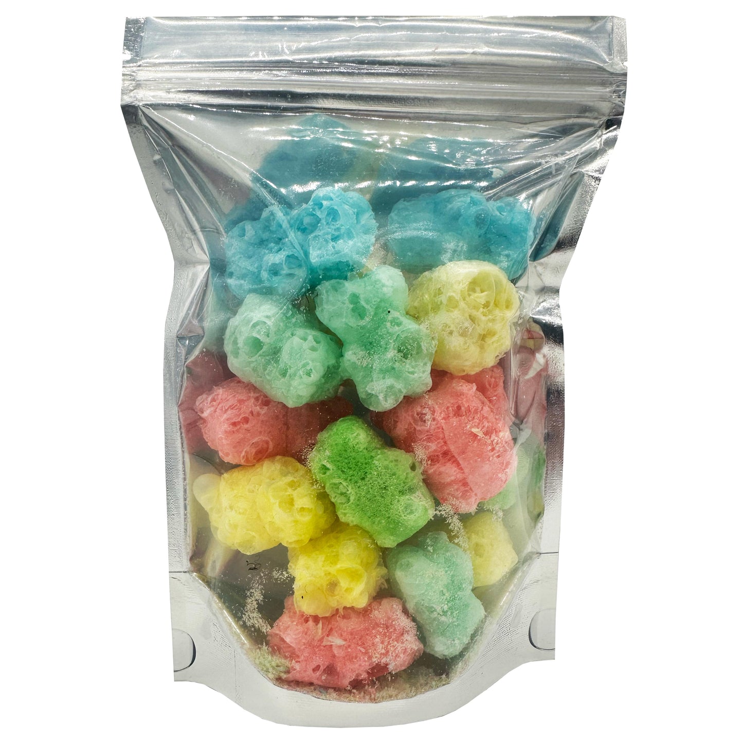 Freeze Dried Candy Gummy Bears Variety Pack Crunchy Treats – Space Theme Party Favor Gift Idea, 2 oz