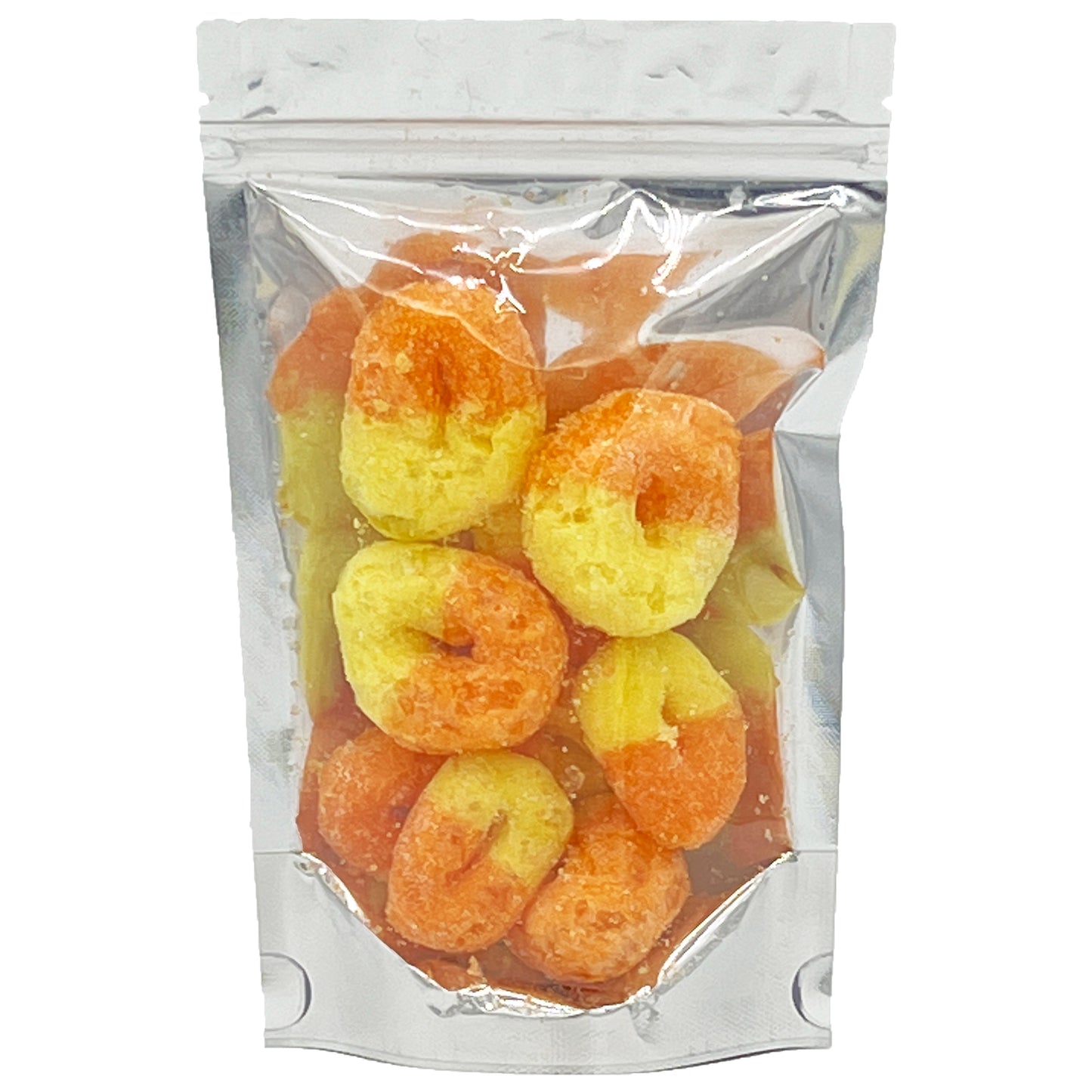 Freeze Dried Candy Peach Rings Crispy Treats, 2 oz