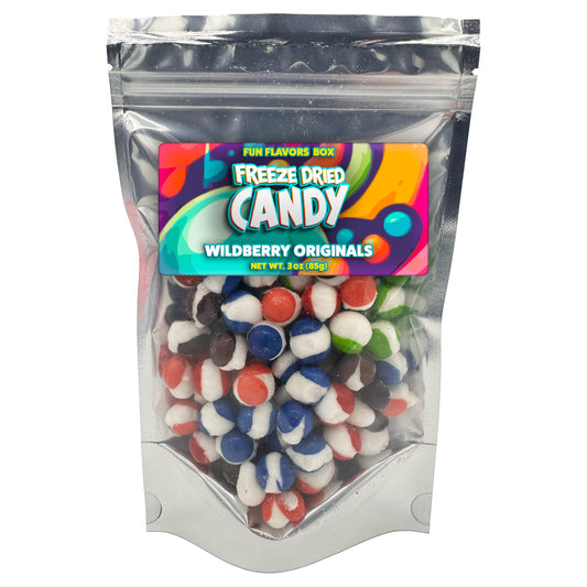 Freeze Dried Candy Wild Berry Originals Crunch Treats, 3 oz