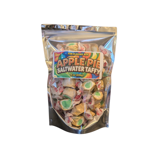 Apple Pie Saltwater Taffy Candy 8 oz