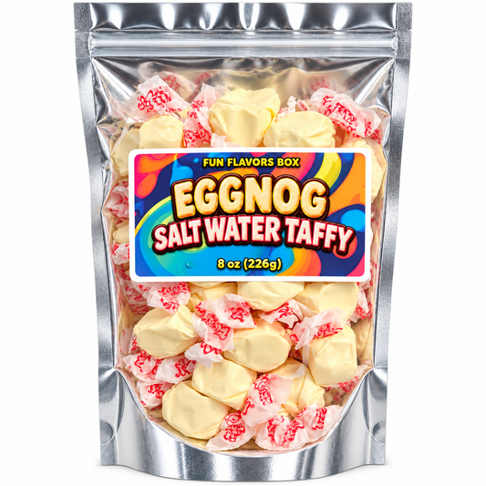 Eggnog Saltwater Taffy