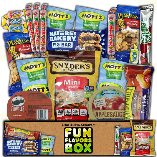 Vegan Snack Gift Box 20 Count Variety Pack Sampler
