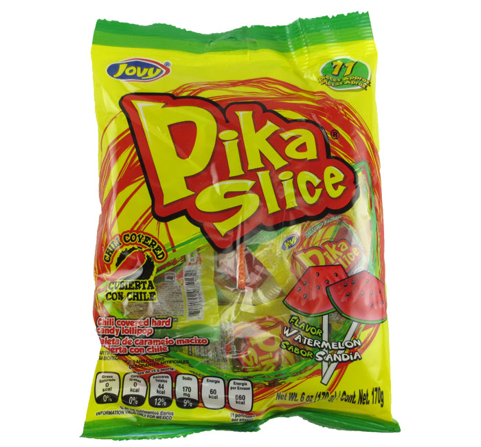 Pika Slice Watermelon Chili Lollipop Bag