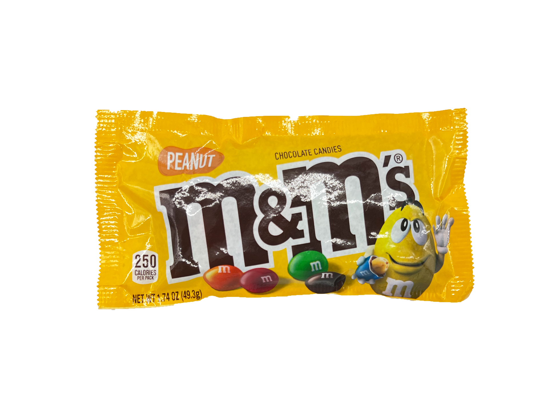  M&M's Chocolate Candies, Peanut, 1.74-Ounce Bags