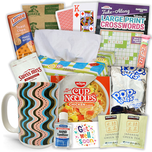 Get Well Soon Care Package Variety Pack Gift, Sending a Hug, Care Package