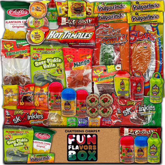 Cinco de Mayo Mexican Candy Gift Snack Box Variety Pack Care Package