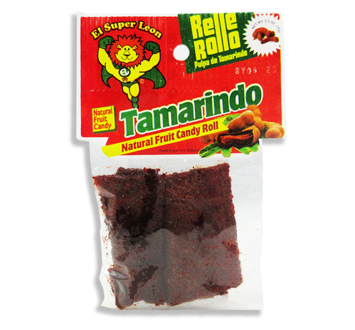 Super Leon Relle Rollo - Tamarino Covered Fruit Rolls Peg Bag